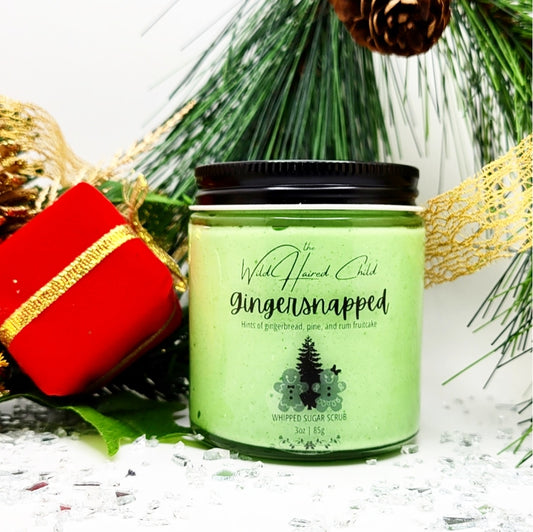 Gingersnapped Whipped Sugar Scrub