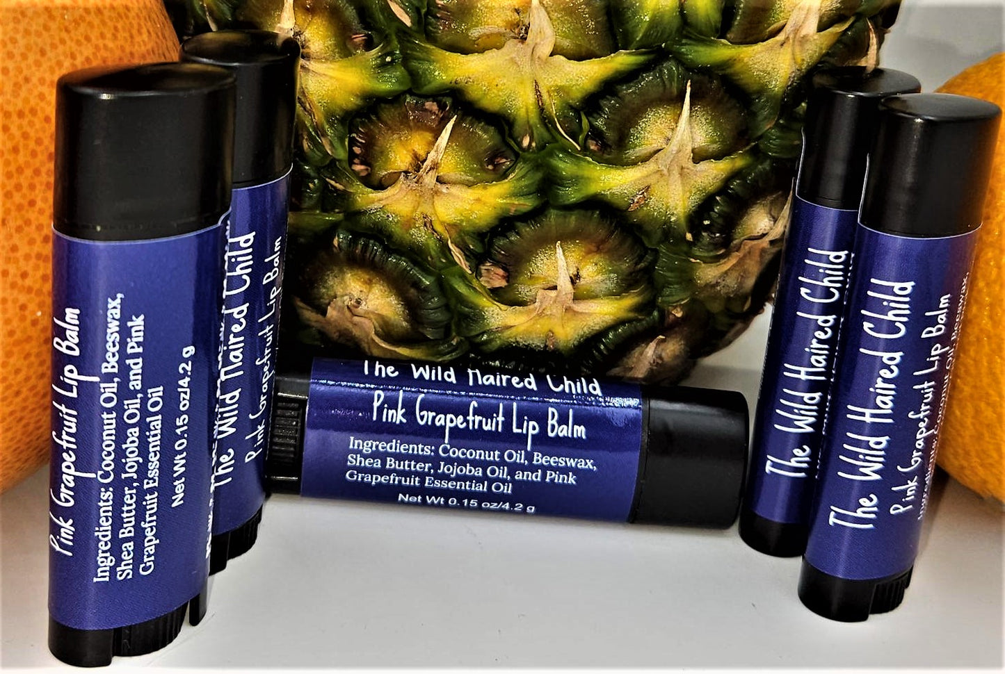 Pink Grapefruit Lip Balm