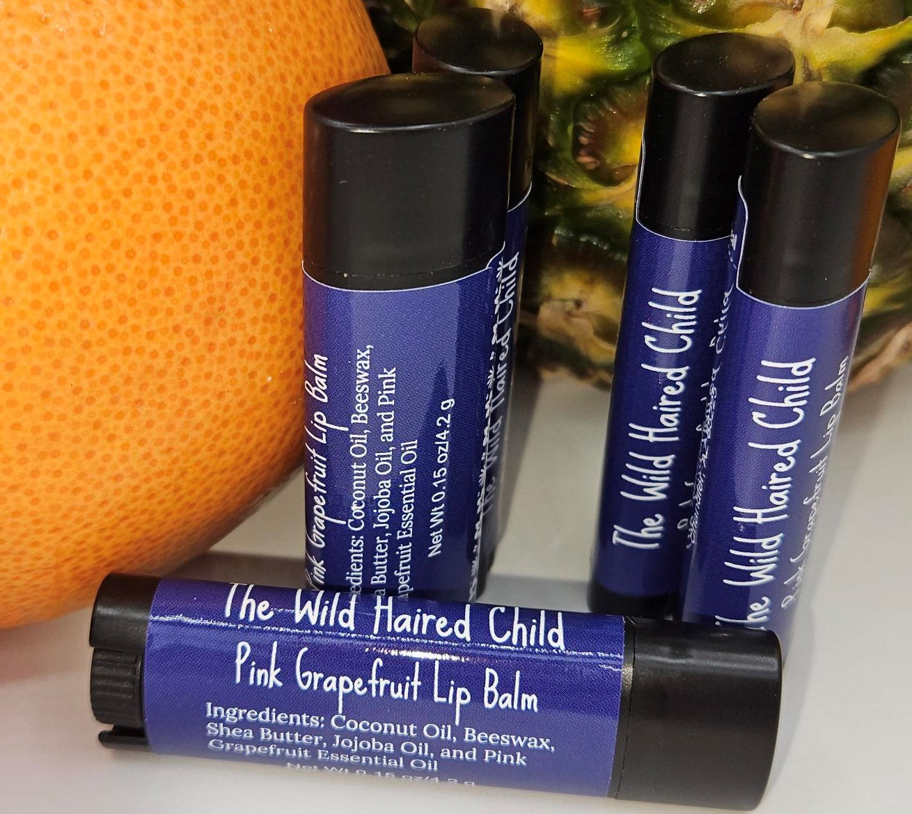 Pink Grapefruit Lip Balm