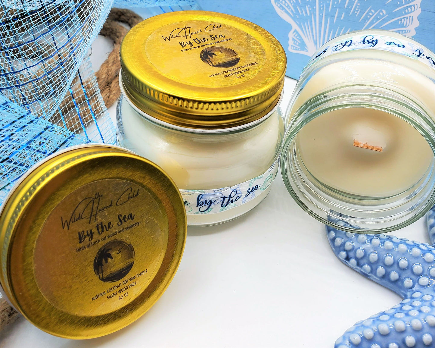 By the Sea Candle