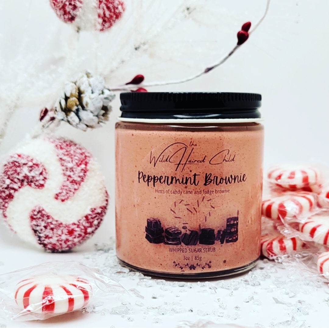 Peppermint Brownie Whipped Sugar Scrub